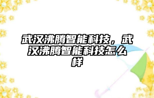 武漢沸騰智能科技，武漢沸騰智能科技怎么樣