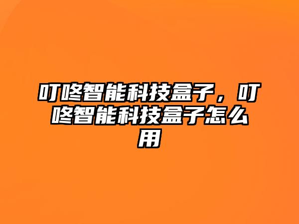 叮咚智能科技盒子，叮咚智能科技盒子怎么用