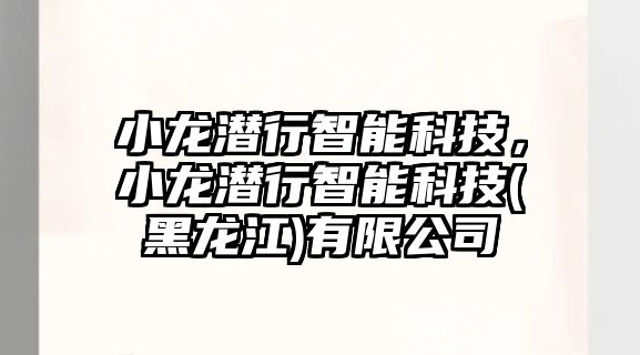 小龍潛行智能科技，小龍潛行智能科技(黑龍江)有限公司